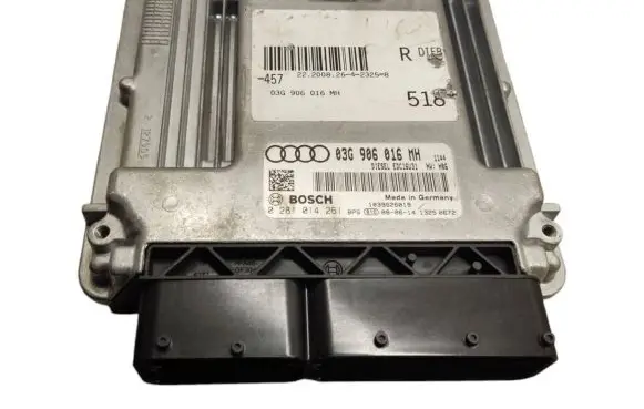 Audi A6 S6 C6 4F Engine control unit/module 03G906016MH 0281014261