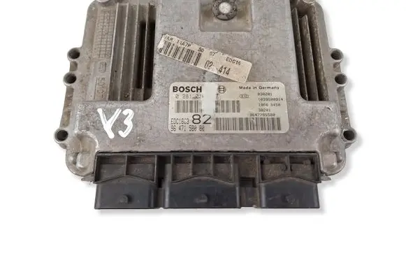 Peugeot 206 Engine control unit/module 9647158080 030201 9647785580