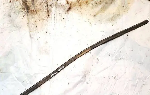 Opel Astra G Rubber seal front coupe door 