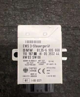 BMW 5 E39 Immobilizer control unit/module 6905668 110187 05393244