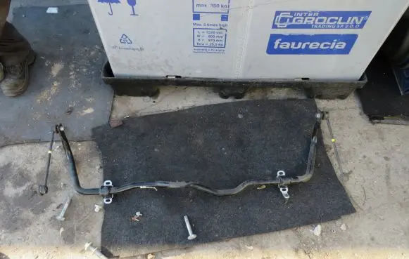 Renault Scenic IV - Grand scenic IV Front anti-roll bar/sway bar 546117445r