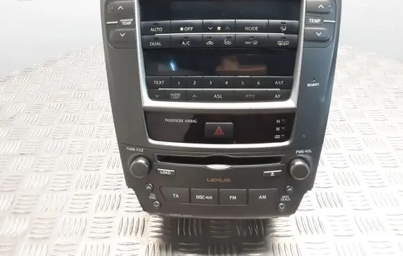Lexus IS 220D-250-350 Radio/CD/DVD/GPS head unit 8612053370