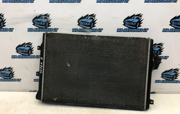 Skoda Superb B6 (3T) Coolant radiator 1K0121251DM 1K0121251