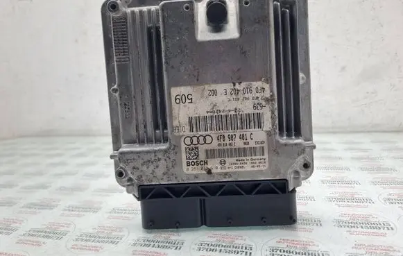 Audi A6 S6 C6 4F Engine control unit/module 4F0907401C 4F0910402E 0281013610