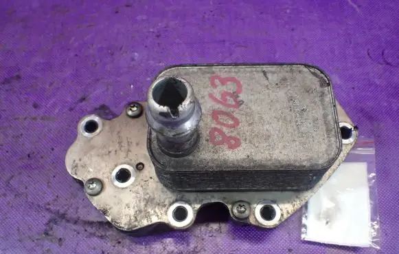 Engine oil radiator
