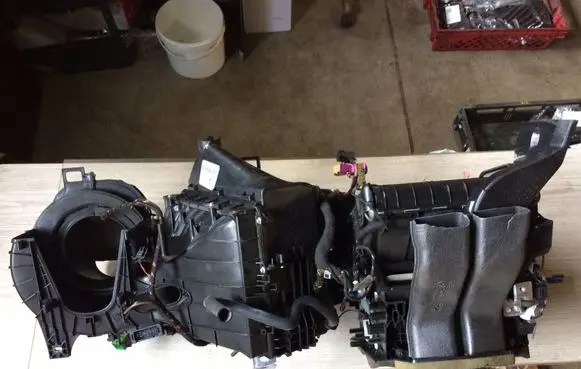 Porsche Cayenne (9PA) Interior heater climate box assembly 7L0820005EA