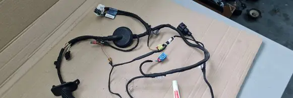 Audi A4 S4 B9 Front door wiring loom 80A971029E 01112019 TPB010403BG