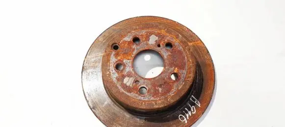 Toyota RAV 4 (XA30) Rear brake disc neventiliuojamas