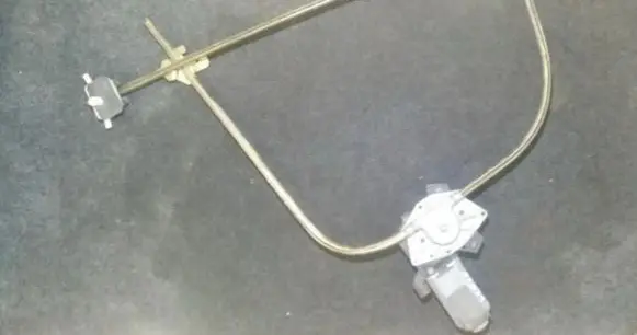 Renault 19 Sliding door window regulator with motor
