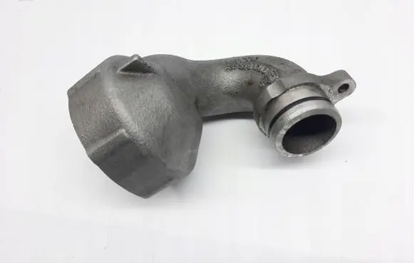 Volkswagen Touareg I Oil sump strainer pipe 07Z115105D