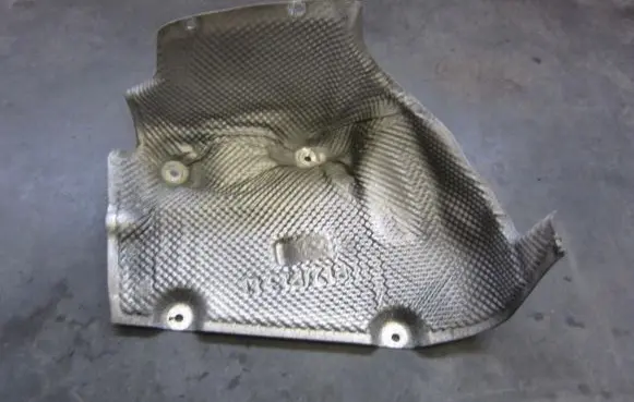 BMW 6 F06 Gran coupe Exhaust heat shield 51487226941