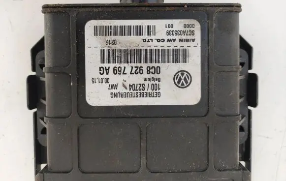 Porsche Cayenne (92A) Gearbox control unit/module 0C8927769AG SC7A035339 100S2704