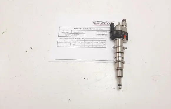 BMW 5 F10 F11 Fuel injector 7585261 10181010