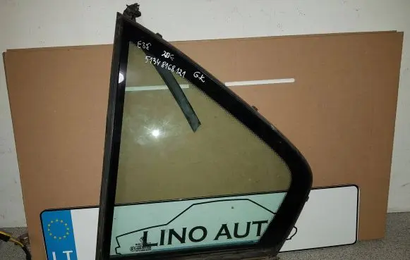 BMW 7 E38 Rear vent window glass 51348168121