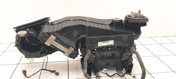 Interior heater climate box assembly