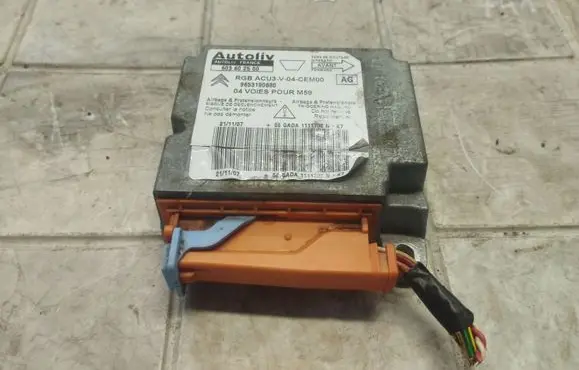 Citroen Berlingo Airbag control unit/module 9653190880 603602500