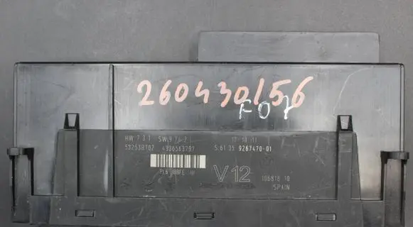 BMW 5 F10 F11 Comfort/convenience module 9267470 10681810