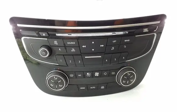 Peugeot 508 RXH Head unit multimedia control 