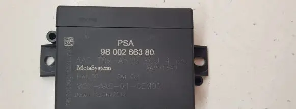 Peugeot 3008 I Parking PDC control unit/module 9800266380
