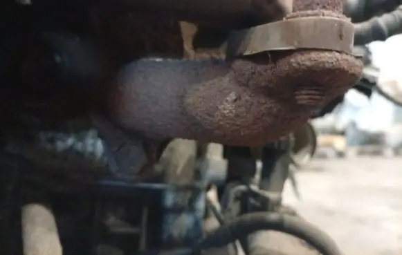 Toyota Yaris EGR valve line/pipe/hose