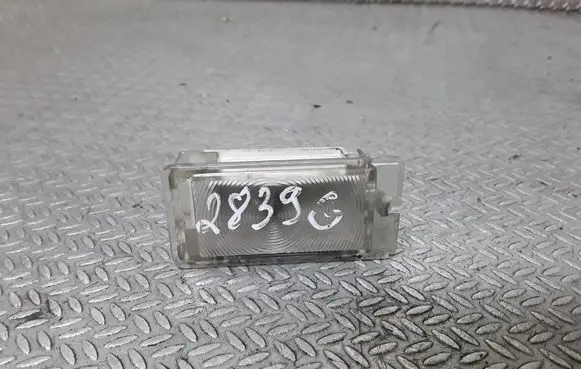 Renault Scenic II - Grand scenic II Number plate light