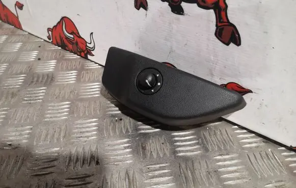 Plastic wing mirror trim cover