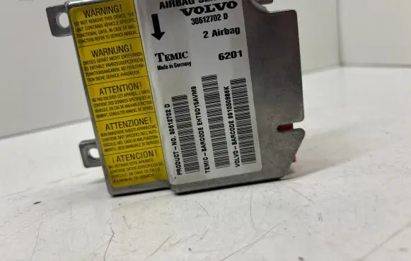 Volvo S40, V40 Airbag control unit/module 30612702D
