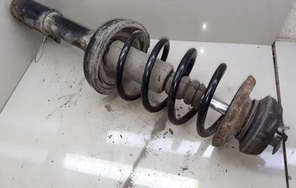 Renault Kangoo I Front shock absorber with coil spring