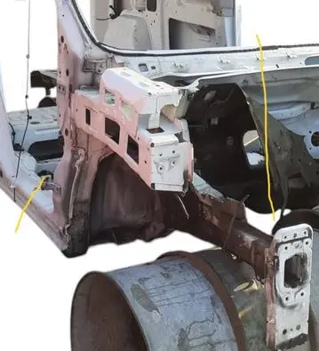 Opel Combo D Front quarter panel 