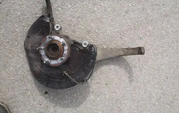 Jaguar XF X250 Front wheel hub spindle knuckle