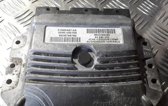 Peugeot 407 Engine control unit/module 9658798780 9653388480