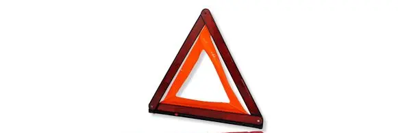 Audi Q3 F3 Emergency warning sign 8K0860251C