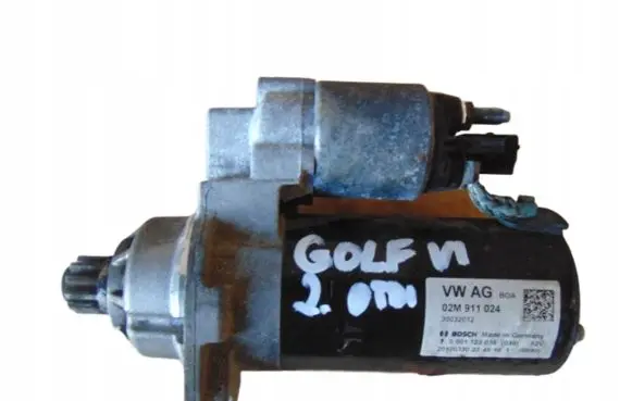 Volkswagen Golf VI Starter motor 02M911024