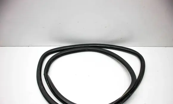 Rubber seal rear door