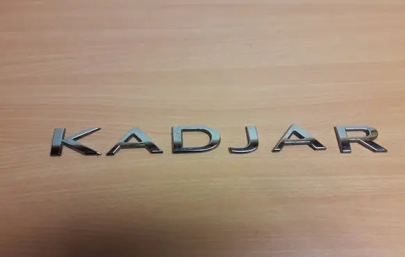 Renault Kadjar Manufacturers badge/model letters 