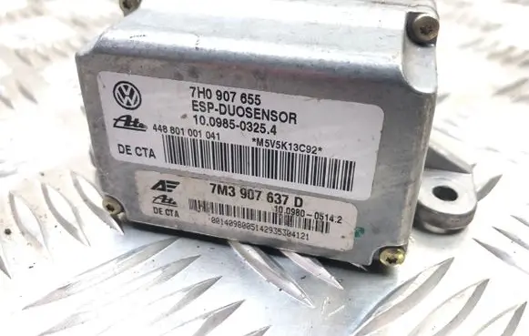 Volkswagen Sharan ESP acceleration yaw rate sensor 7H0907655 7M3907637D