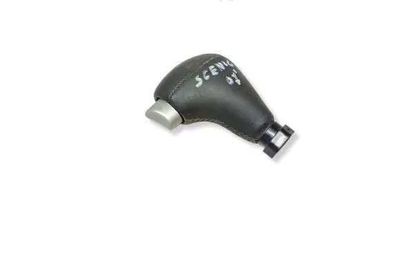 Renault Scenic II - Grand scenic II Gear lever shifter trim leather/knob 
