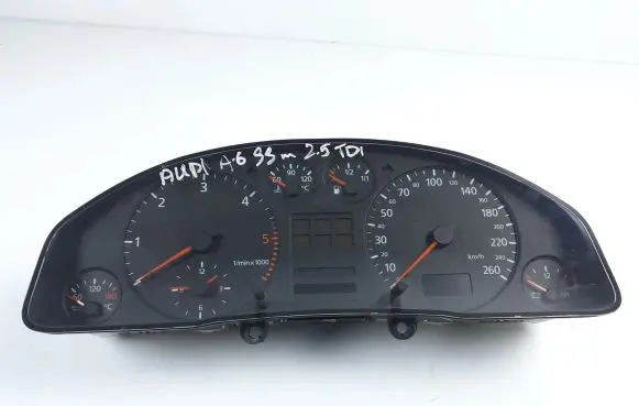 Audi A6 S6 C5 4B Speedometer (instrument cluster) 8L0919272A KL5480
