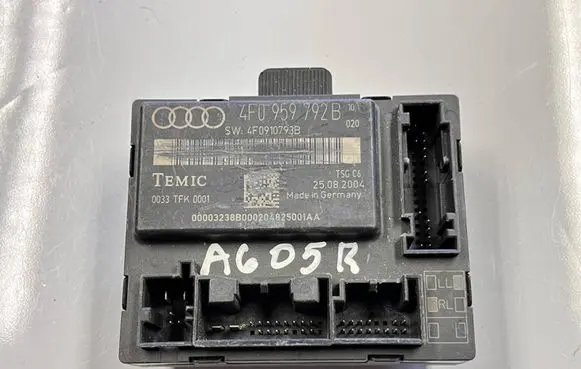 Audi A6 S6 C5 4B Door control unit/module 4F0959792B 4F0910793B 0033TFK0001
