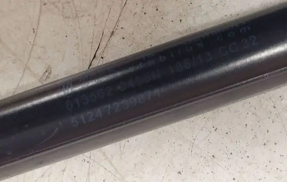 BMW 1 F20 F21 Tailgate/trunk strut/damper 51247239871
