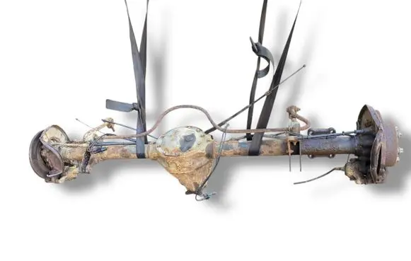 Rear axle beam