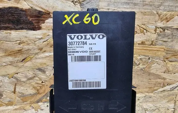 Volvo XC60 Keyless (KESSY) go control unit/module 30772784
