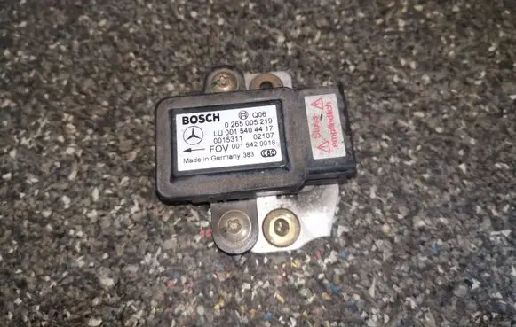 Mercedes-Benz Vaneo W414 ESP acceleration yaw rate sensor 0265005219 0015429018