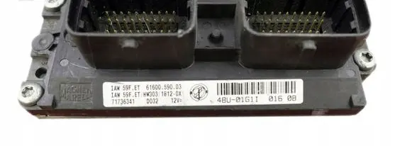 Fiat Punto (188) Engine control unit/module ECU 71736341