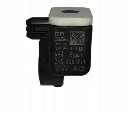 Airbag deployment crash/impact sensor