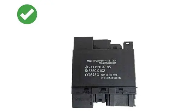 Mercedes-Benz E W211 Keyless (KESSY) go control unit/module 2118203785 2115454340 00041056106001