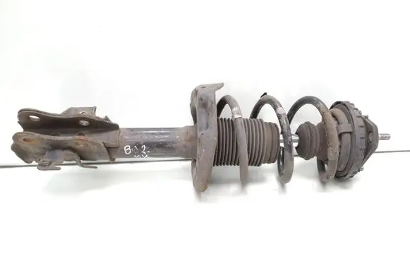 Front shock absorber with coil spring