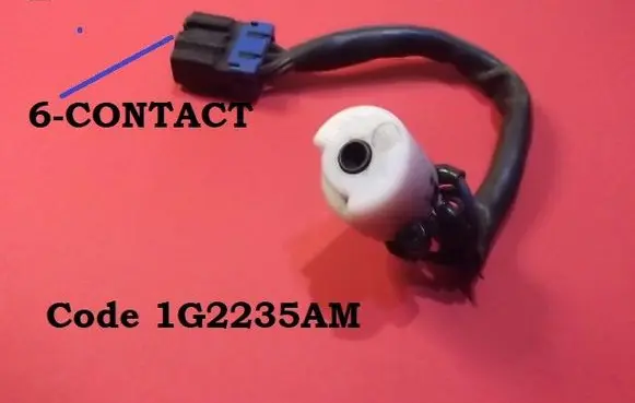 Mitsubishi Galant Ignition lock contact 1G2235AM