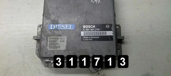 BMW 5 E34 Engine control unit/module 0281001119