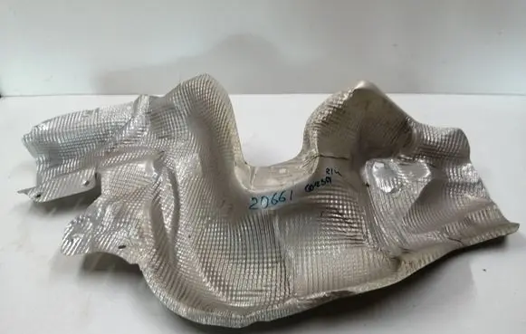 Opel Corsa F Exhaust heat shield 9823981580